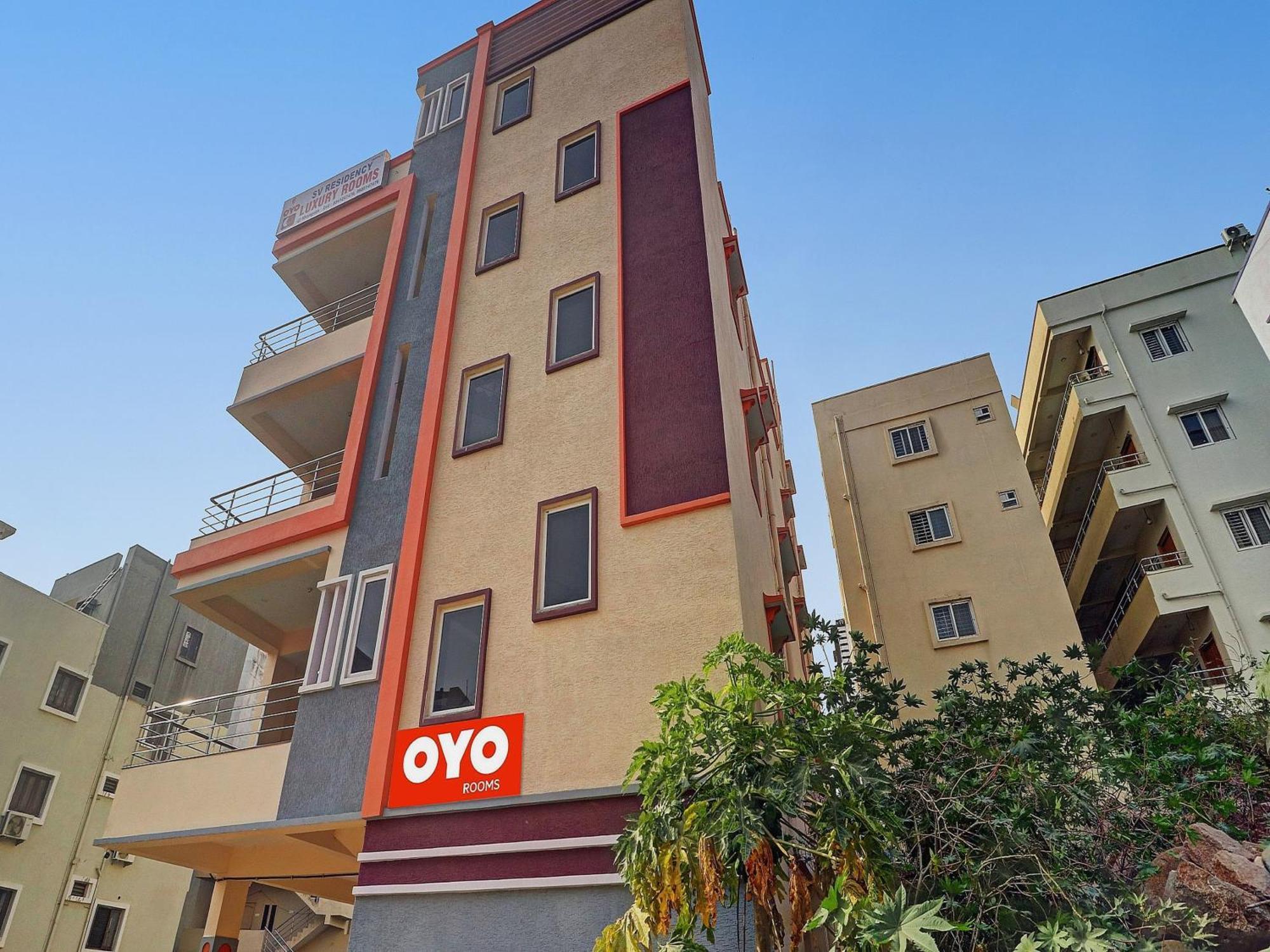 Hotel O S V Residency Kajaguda Near Gachibowli Hajdarabad Zewnętrze zdjęcie